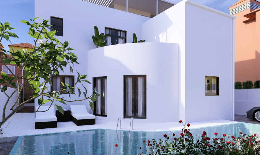 Detached Villa In Villamartin
