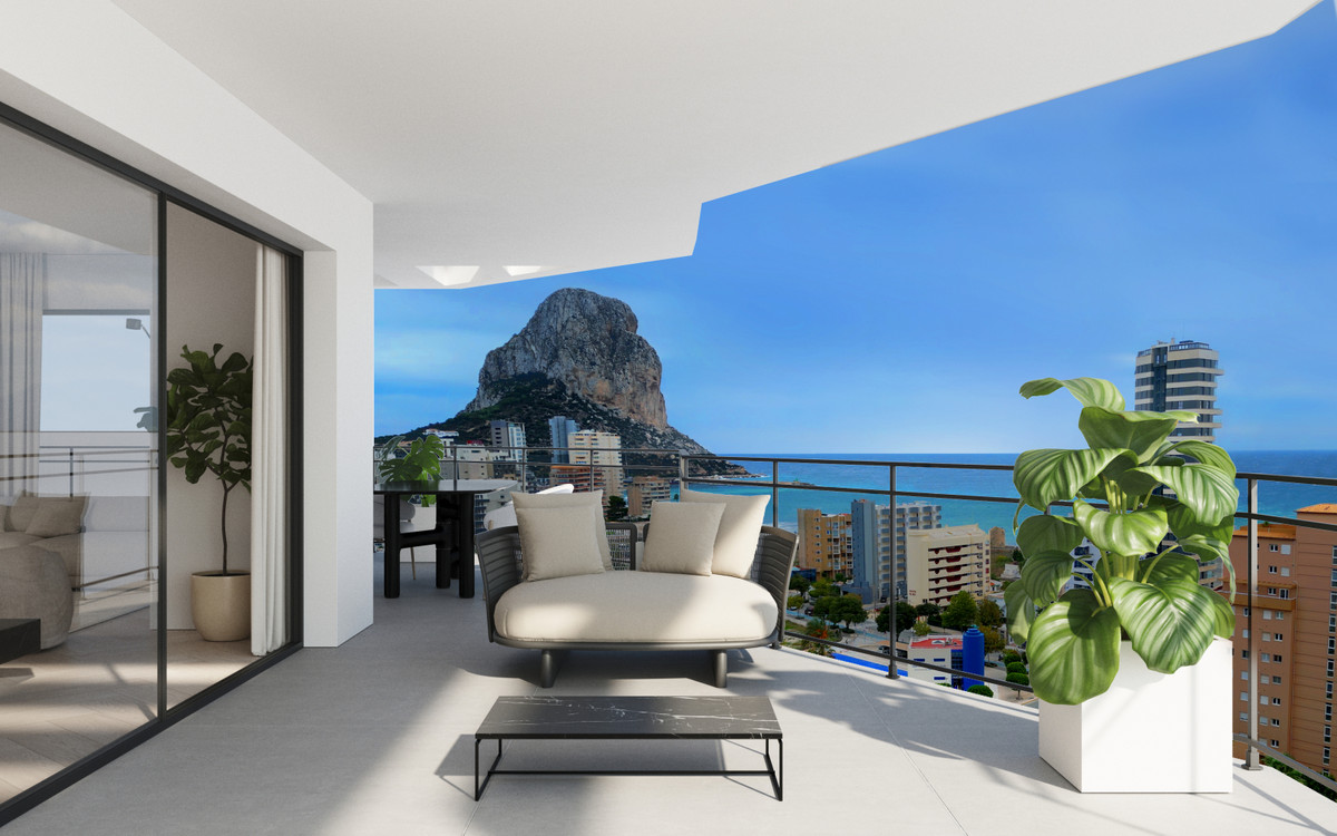 Apartment - Middle Floor Apartment In Calpe